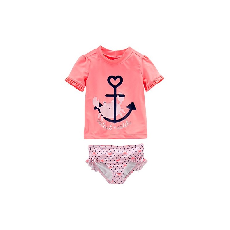 Simple Joys by Carter's Baby Girl 2-Piece Rashguard Set