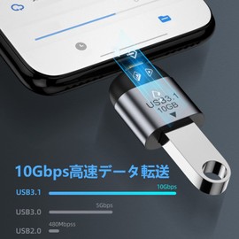 USB Type C Converter Adapter (Set of 1) MOSHTANATH USB 3.1 Gen2 Type C Female to USB 3.1 Male Converter, 5V/3A Rapid Charge and 10Gbps High Speed Data Transfer Sync for MacBook