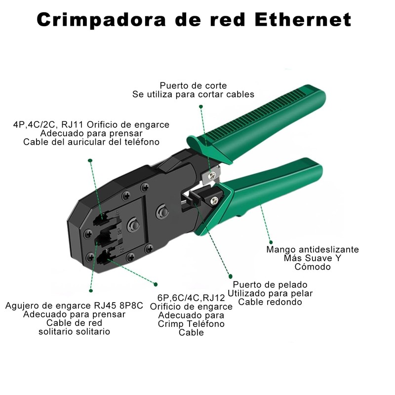 Kammoy Kit de Herramientas de Mantenimiento 10 En 1 Para