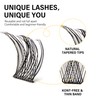 VYRILA Lash Clusters 8-16mm, False Eyelashes 144pcs, Cluster Eyelash Extensions