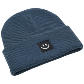 55cube Baby Beanie 6-12 Months 12-18 Months 24-36 Months Dark Blue Green