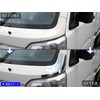 BRIGHTZ Hijet Truck S500P S510P Plated Front Corner Panel Cover