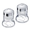 Westmark Salz- und Pfefferstreuer-Set, 2-tlg., Fassungsvermögen: je 40 ml, Glas/ABS,