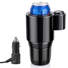 Paffenery 2-in-1 Active Cooling and Warmer Car Cup Mug Holder