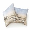 Beabes Pillow Cases Bible Verse Quote God is Within Her