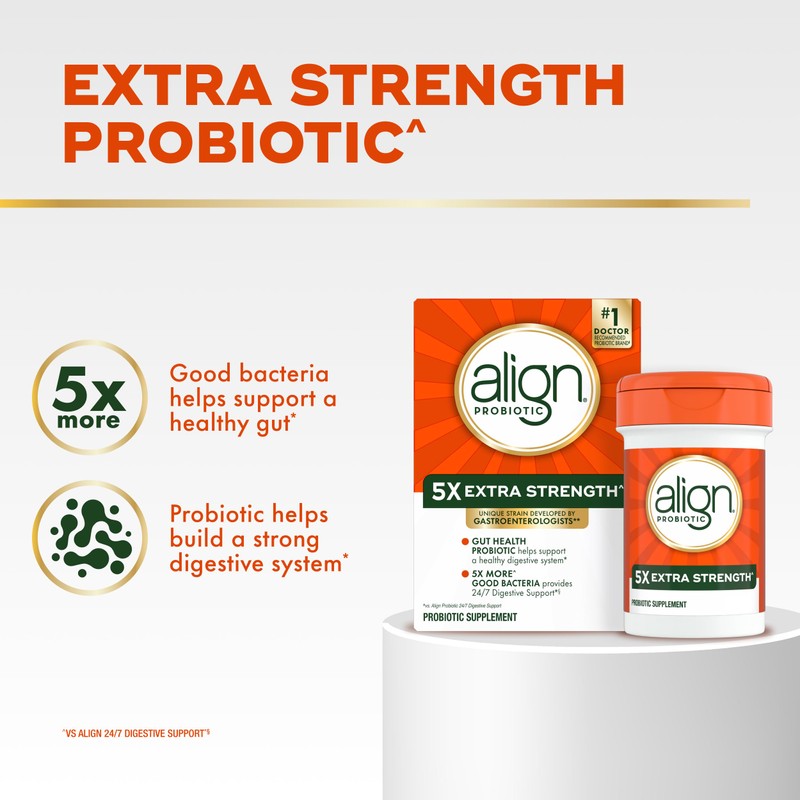 Align Probiotic Extra Strength, Probiotics for Women and Men, #1
