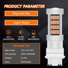 GLOFE High Power 92smd LED Bulbs 14000K Pink Purple 3157
