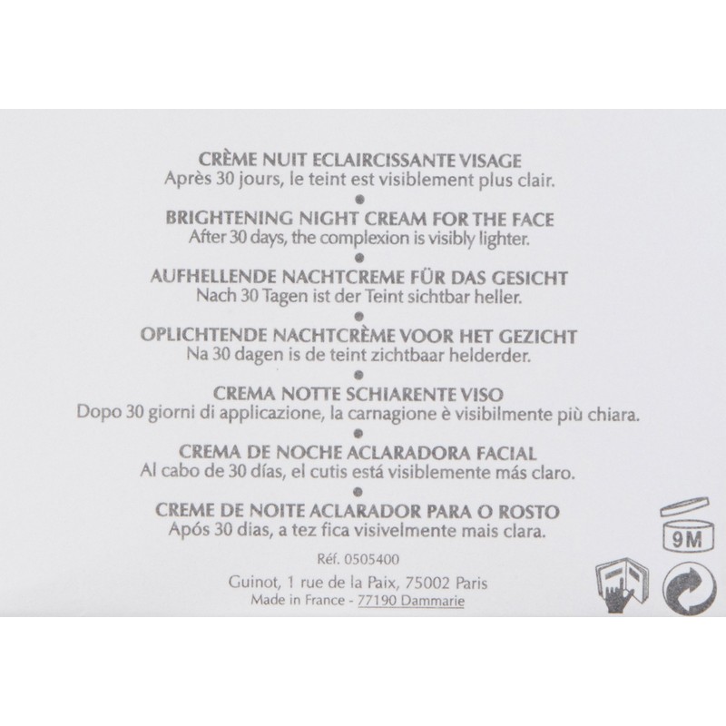 Guinot Newhite Brightening Night Cream, 1.6 oz
