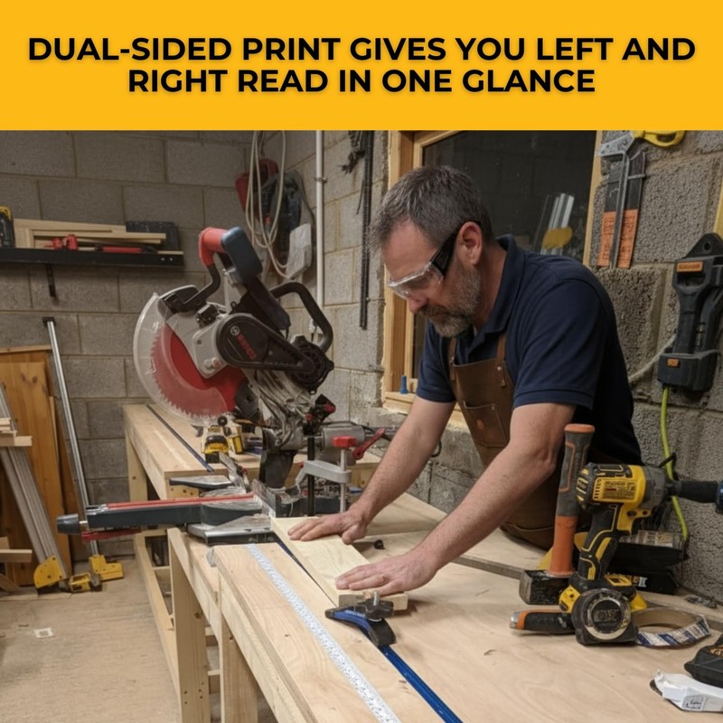 FastCap Peel & Stick Standard/Metric Measuring Tape - Perfect for