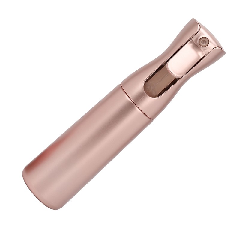 Hair Shampoo Brush Pink 300ml Spray Bottle Silicone Massage Scalp