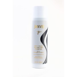 JANVEI ANTI-FRIZZ VOLUMIZING SHAMPOO - with LAVENDER EXTRACT - Smooths & Boosts Volume - 8 ­Fl oz.