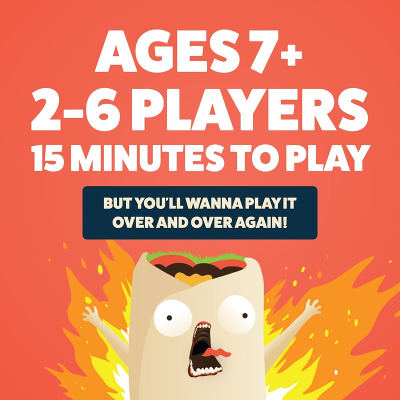Throw Throw Burrito by Exploding Kittens - A Dodgeball Card