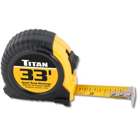 Titan 10908 33 Foot Tape Measure