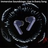 Wireless Earbuds Bluetooth 5.4, 6 Mic ENC Noise Cancelling Clear