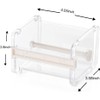 1Pc Clear Visible Washi Packaging Tape Dispenser,Office Tape Holder,Tape Holder