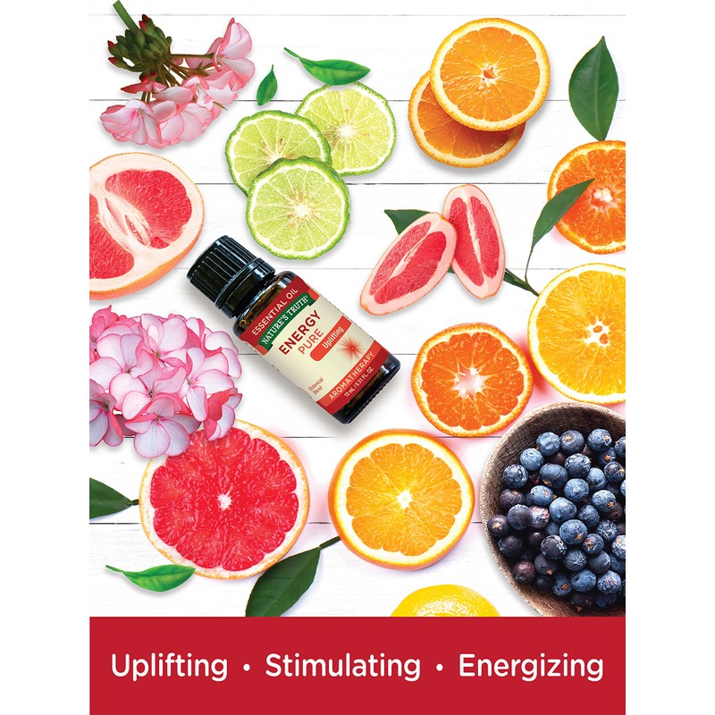 Nature's Truth Energy Essential Oil, 0.51 Fluid Ounce