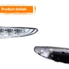 ADIIL Clear Lens Bright Red 8-LED 3rd Brake Stop Tail