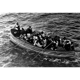 Titanic Carpathia Lifeboat Rescue Photo Great Historic Ships Photos 8x12