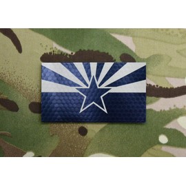 BritKitUSA Infrared Arizona State Flag Patch AZ IR US Army Navy Seal NSWDG DEVGRU Hook Backing