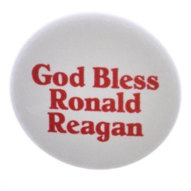 God Bless Ronald Reagan 2.25” Bottle Opener w/Keyring President Conservative