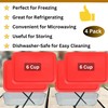 Klare Ware 6 Cup Rectangle Replacement Lids/Covers for Pyrex, Anchor