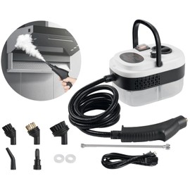 Foandbevi 7 in 1 Steam Cleaner 2500W High Pressure Steamer for Cleaning, Car Steamer Handheld Steam Cleaner for Home Use, Hardwood Floor Steam Cleaner for Upholstery, Kitchen, Bathroom, Grout