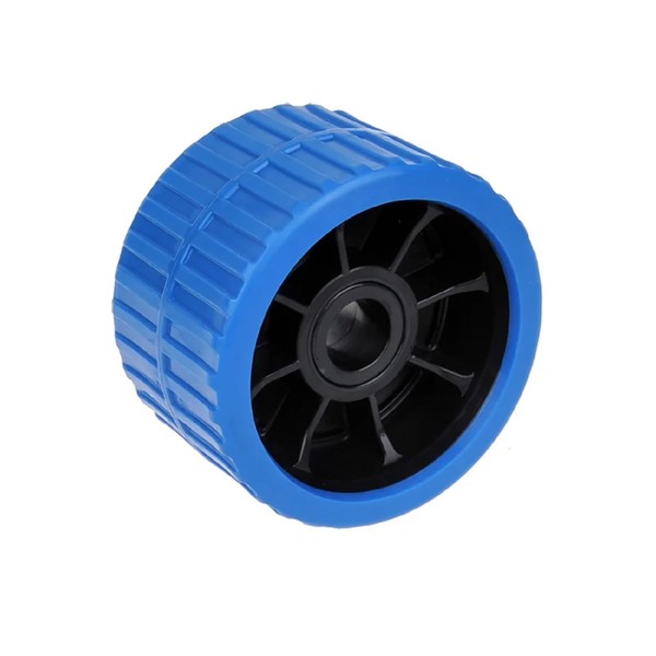Side Roller for Boat Trailers Ø118 mm Blue Polyurethane