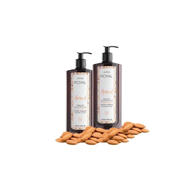 Duo Aceites Corporales de Almendras y Vitamina E Jafra Royal