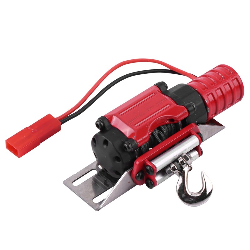 Model Vehicle Accessory Simulation Motor Winch for TRX-4 SCX10 1/10