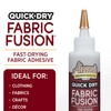 Aleene's Quick Dry fabric Fusion Permanent Fabric Adhesive, 4-Ounce