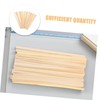 GRADENEVE 50pcs Handmade Bamboo Fan Weaving Sticks 30cm X 1.2cm