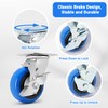 W B D WEIBIDA 5 Inch Heavy Duty Casters Set