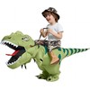FXICH Inflatable Dion Costumes, Inflatable Dinosaur Costume, Adult Dinosaur Suit,