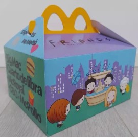 McDonald's 2024 McDONALD'S 'FRIENDS TELEVISION SERIES' SPAIN HAPPY MEAL TOYS 4 Box's Only