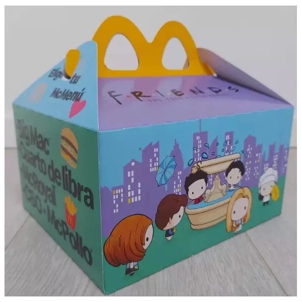 McDonald's 2024 McDONALD'S 'FRIENDS TELEVISION SERIES' SPAIN HAPPY MEAL TOYS