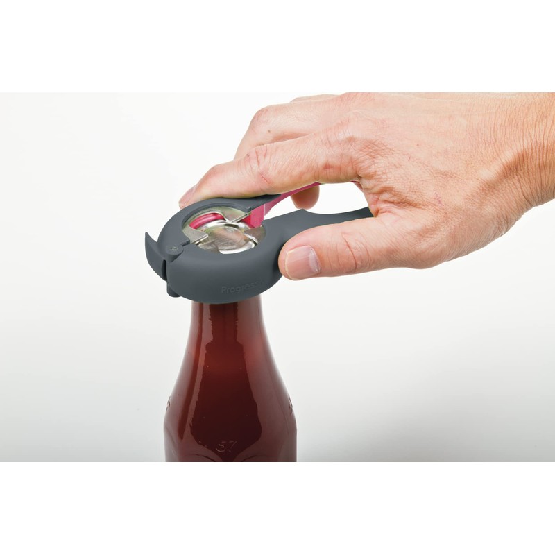 fani Manual-can-openers, Plastic, Black(6 in 1)