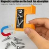 Cabinet Door Hinge Adjustment Tool,4Pcs Magnetic 2mm Gap Alignment jig