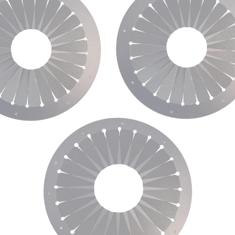 Deevoka 3pcs Easy Rosette Maker Ribbon Rosette Brooch Crafts Sewing