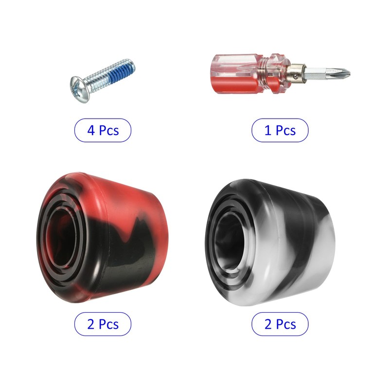 M METERXITY 2 Set Roller Skate Stopper - Rubber Brake