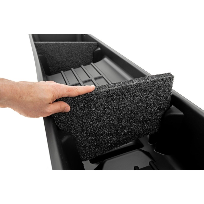 Rough Country Under Seat Storage for Chevy Silverado/GMC 1500/2500/3500 (1999-2006)