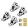 Small Pulley Made of Stainless Steel, Silent, Wall Mounting, Fixed