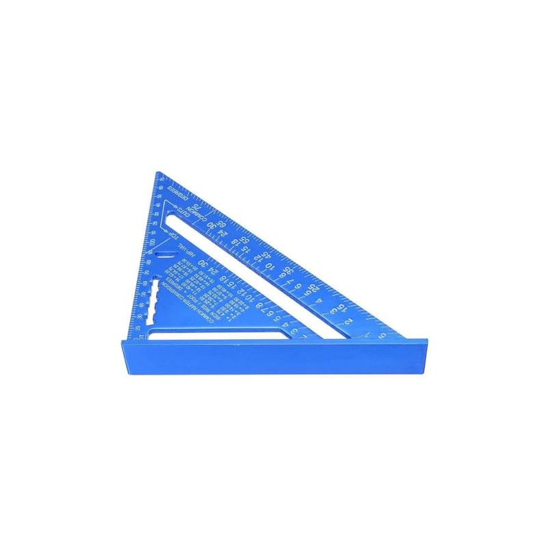 7'' Aluminum Speed Squar-e, 180mm Woodworking Speed Squar-e Metric Thickened