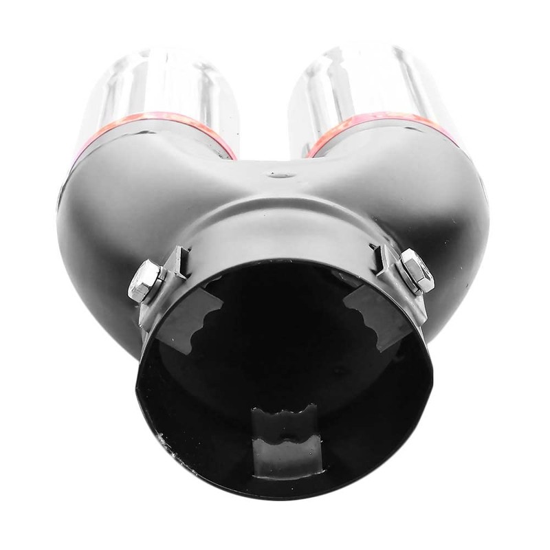 Exhaust Trim Tailpipe Universal Silencer Stainless Steel Round up to