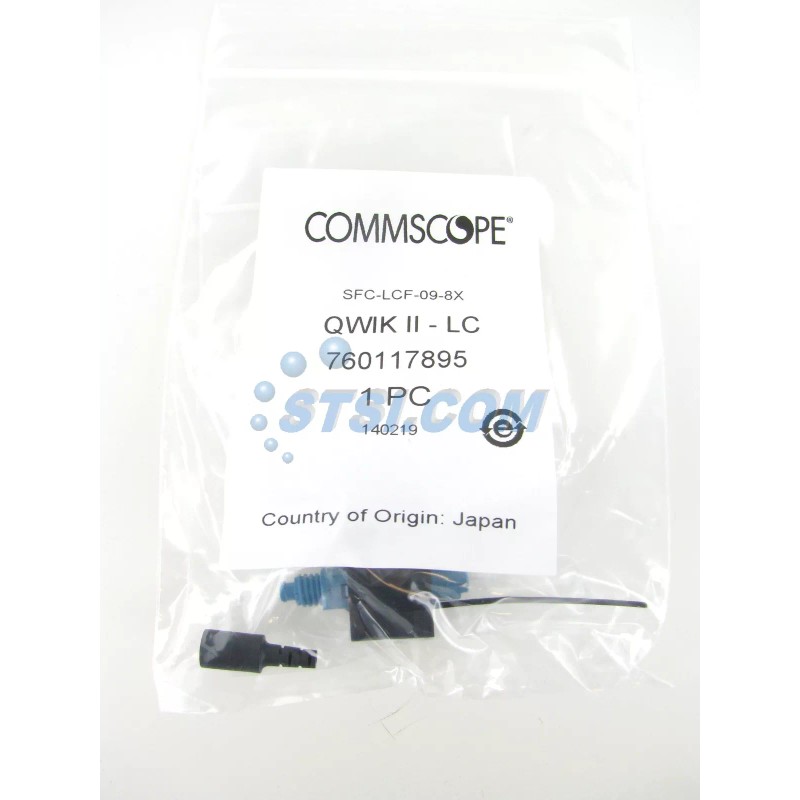 Commscope SFC-LCF-09-8X QWIK II LC SM Fiber Optic Connector 760117895