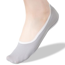 ULTRACEN Thin No Show Socks Women Low Cut Non Slip Nylon Liner Socks Invisible Flats Thin Socks Skin Friendly Lightweight