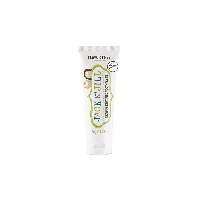 Jack N' Jill Natural Toothpaste - Natural (Flavor Free) -
