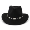 Womens Western Cowboy Hats Studded Pinched Western Cowgirl Hats Wide