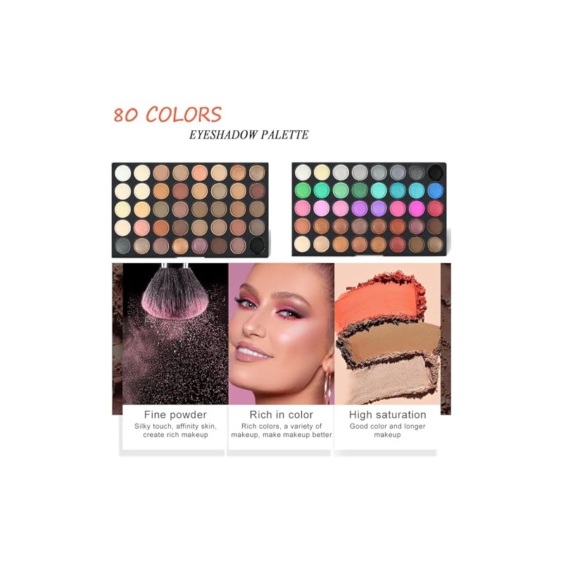 Kit de Maquillaje para Mujer, Set de Maquillaje para Mujer,
