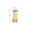Candle by the Hour 48-Hour Tall Candle, Eco-friendly Natural Beeswax