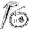 ciciment Chrome Trigger Handheld Shower Head Kit with Hook,59in ABS